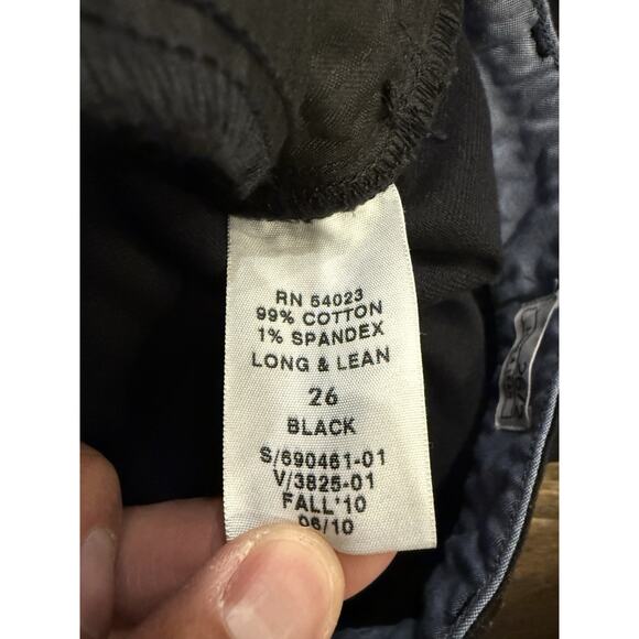 GAP 1969 Long and Lean Womens Black Flare Denim Jeans Size 26/2 NWT NEW - Picture 8 of 11